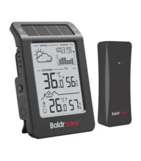 BALDRTHERM B0596WT2H2P-V1 Solar-Powered Weather Station (Black)