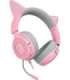 Razer Gaming Headset Kraken Kitty V3 X Wired Over-Ear Microphone Quartz