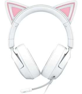 Razer Gaming Headset Kraken Kitty V3 X Wired Over-Ear Microphone White