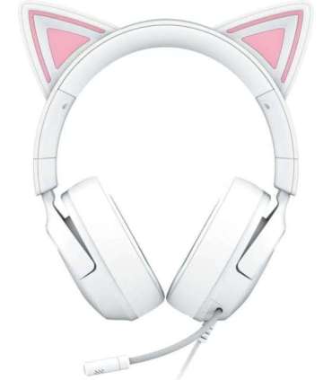 Razer Gaming Headset Kraken Kitty V3 X Wired Over-Ear Microphone White