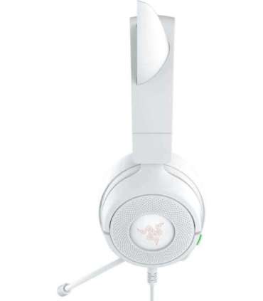 Razer Gaming Headset Kraken Kitty V3 X Wired Over-Ear Microphone White