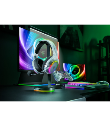Razer Multi-Platform Gaming Headset Barracuda X Chroma Bluetooth Over-Ear Microphone Phantom White Edition |