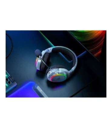 Razer Multi-Platform Gaming Headset Barracuda X Chroma Bluetooth Over-Ear Microphone Phantom White Edition |