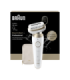 Braun Silk-épil 9 Flex SES9-011 3D Epilator, Wet & Dry, White/Gold