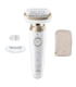 Braun Silk-épil 9 Flex SES9-011 3D Epilator, Wet & Dry, White/Gold