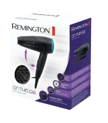 Remington D1500 hair dryer 2000 W Black, Green