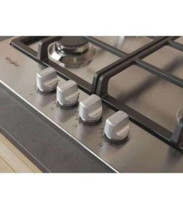 Whirlpool TGML 661 IX R Stainless steel Built-in 58 cm Gas 4 zone(s)