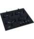 Whirlpool AKT 627/NB1 Black Built-in 59 cm Gas 4 zone(s)