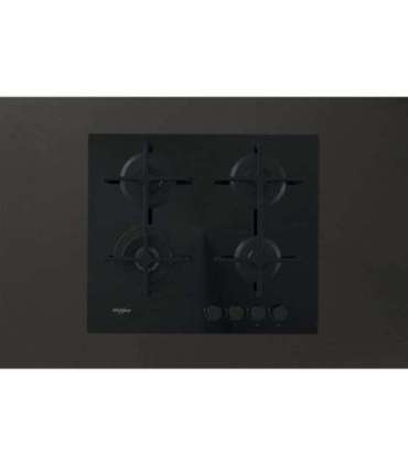 Whirlpool AKT 627/NB1 Black Built-in 59 cm Gas 4 zone(s)