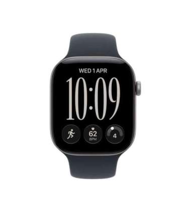 Apple Watch 12 GPS 46mm Space Grey Alu, Blue Sport Band - S/M