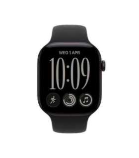 Apple Watch 12 GPS 42mm Black Alu, Black Sport Band - S/M