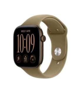 Apple Watch 12 GPS 42mm Dark Bronze Alu, Olive Sport Band - S/M