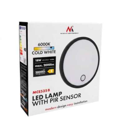 LED lamp with motion PIR sensor MCE535 B