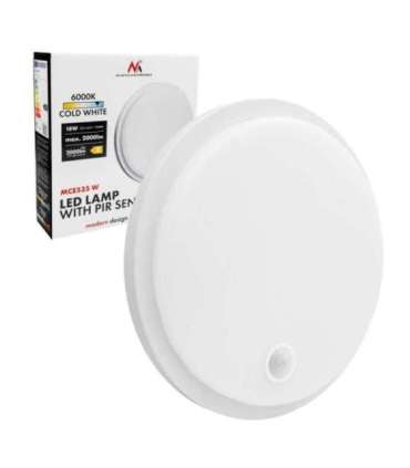 LED lamp with motion PIR sensor MCE535 W