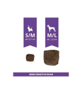 BEMO Sensitive Boar Small/Medium Mono - dry dog food - 1kg