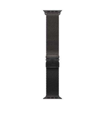 49mm Black Titanium Milanese Loop, S
