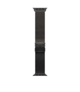 49mm Black Titanium Milanese Loop, M