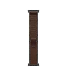 49mm Dark Umber Trail Loop, S/M, Black Titanium Finish