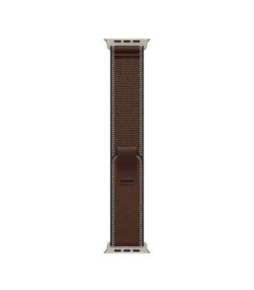 49mm Dark Umber Trail Loop, M/L, Titanium Finish