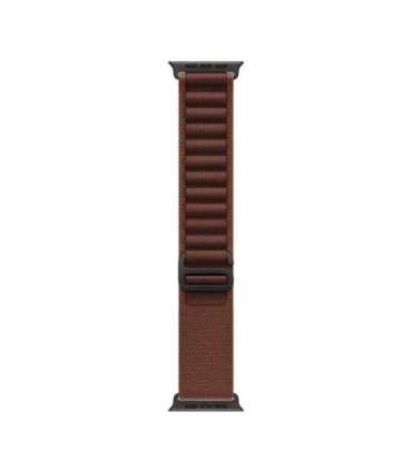 49mm Burgundy Alpine Loop M, Black Titanium