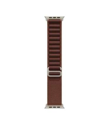 49mm Burgundy Alpine Loop M, Titanium