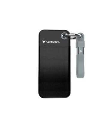Verbatim 32190 Pocket SSD Black/Grey, 1 TB, USB Type-C, 3.2 Gen 2, 1000 MB/s, 10 Gbit/s, Black, Grey