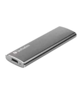 Verbatim 47443 Vx500 External SSD, 480 GB, USB Type-C, 3.2 Gen 2, 500 MB/s, Silver