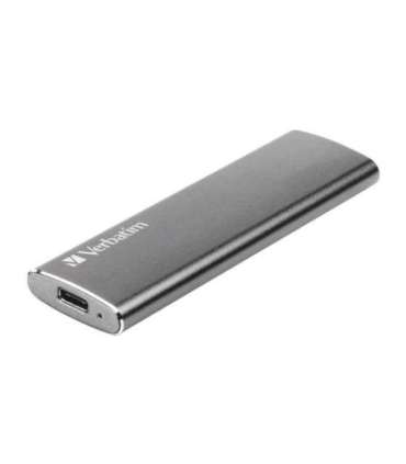 Verbatim 47443 Vx500 External SSD, 480 GB, USB Type-C, 3.2 Gen 2, 500 MB/s, Silver