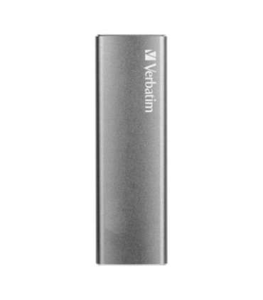 Verbatim 47442 Vx500 External SSD, 240 GB, USB Type-C, 3.2 Gen 2, 500 MB/s, Silver