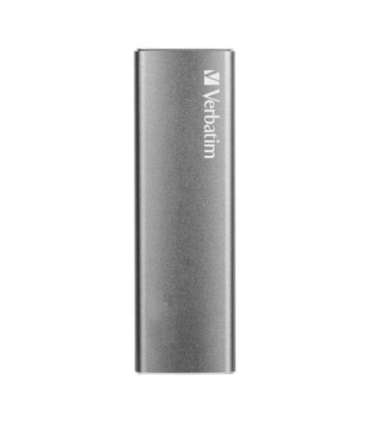 Verbatim 47441 Vx500 External SSD, 120 GB, USB Type-C, 3.2 Gen 2, 500 MB/s, Silver