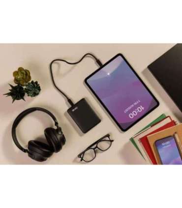 Western Digital Elements Portable (USB-C) external hard drive 1 TB 2.5" USB Type-C 3.2 Gen 1 (3.1 Gen 1) Black