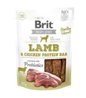 Brit Jerky Lamb Protein Bar - Lamb - dog snack - 80 g