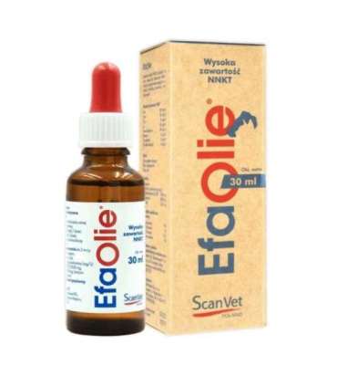 SCANVET EfaOlie - supplements for dogs and cats - 30ml