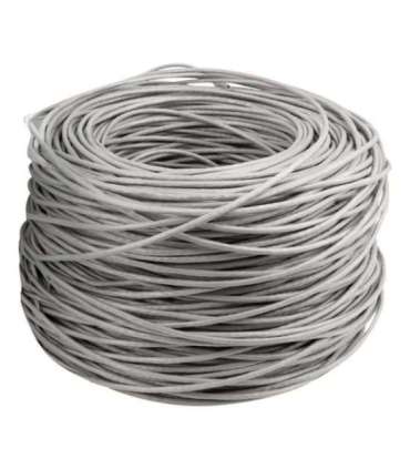 LANBERG LAN CABLE UTP CAT.6 305M SOLID CU LSZH GREY CPR + FLUKE PASSED