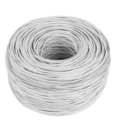 LANBERG LAN CABLE UTP CAT.6 305M SOLID CU LSZH GREY CPR + FLUKE PASSED