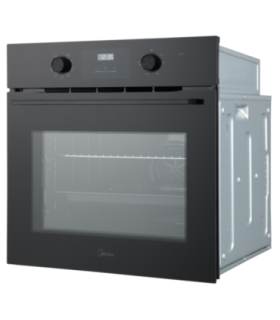 Midea MBO65M80D2-BK Oven, Built-in, Electric, Width 59.5 cm, Touch Display, Black