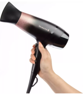 Remington Hair Dryer D5305 Rose Shimmer 2200 W Number of temperature settings 3 Ionic function Diffuser nozzle