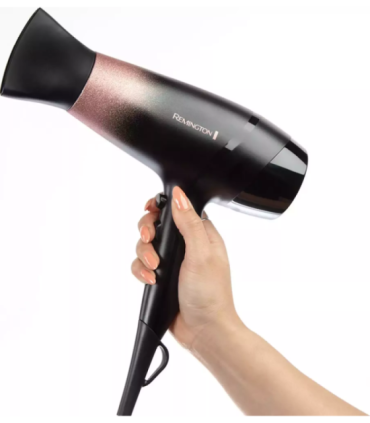 Remington Hair Dryer D5305 Rose Shimmer 2200 W Number of temperature settings 3 Ionic function Diffuser nozzle
