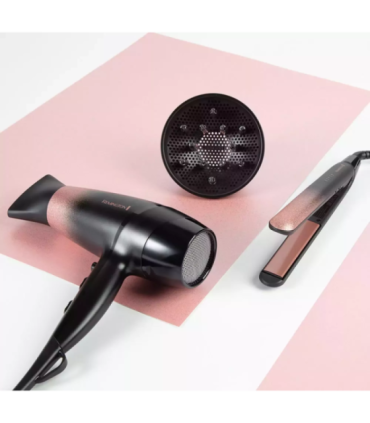 Remington Hair Dryer D5305 Rose Shimmer 2200 W Number of temperature settings 3 Ionic function Diffuser nozzle