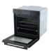 Midea MBO7NM30D0-BK Oven, Built-in, Electric, Width 60 cm, Touch Display, Black