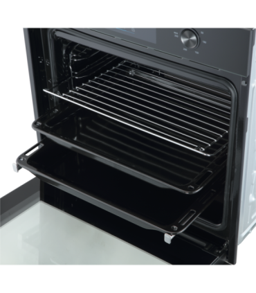 Midea MBO7NM30D0-BK Oven, Built-in, Electric, Width 60 cm, Touch Display, Black