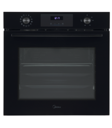 Midea MBO7NM30D0-BK Oven, Built-in, Electric, Width 60 cm, Touch Display, Black