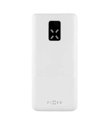 Fixed Power bank Zen 20 with LCD display and PD 20W output FIXZEN-20-WH 20000 mAh White