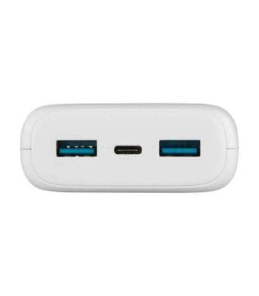 Fixed Power bank Zen 20 with LCD display and PD 20W output FIXZEN-20-WH 20000 mAh White