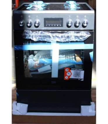 SALE OUT. Beko FBM62330GADSN Cooker, Gas, A, Width 60 cm, Grey BEKO Cooker FBM62330GADSN Hob type Gas Oven type