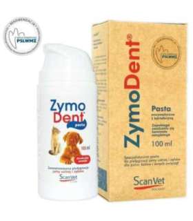 SCANVET ZYMODENT PASTA 100 ML PASTA  POJEMNIK