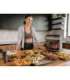 ELDOM FRITTA fat-free fryer capacity 5.0 l adjustable temp. clock 1500 W Single 5 L Stand-alone Hot air fryer Black