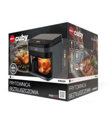 ELDOM FRITTA fat-free fryer capacity 5.0 l adjustable temp. clock 1500 W Single 5 L Stand-alone Hot air fryer Black