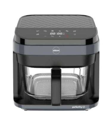 ELDOM FRITTA fat-free fryer capacity 5.0 l adjustable temp. clock 1500 W Single 5 L Stand-alone Hot air fryer Black