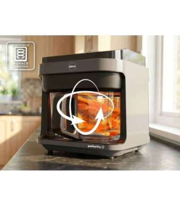 ELDOM FRITTA fat-free fryer capacity 5.0 l adjustable temp. clock 1500 W Single 5 L Stand-alone Hot air fryer Black